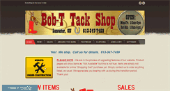 Desktop Screenshot of bobttackshop.ca